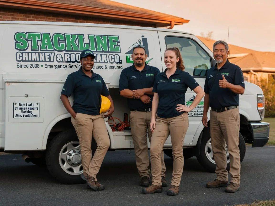 Chimney flashing repair company in Riddle, OR